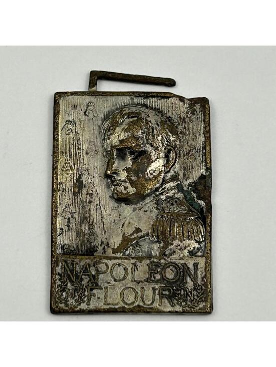 Antique 1910s Napoleon Flour Advertising Watch Fob - Vintage Milling Memorabilia main image 14